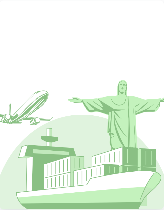 巴西海空运双清